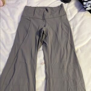 High-Waisted olive green Leggings